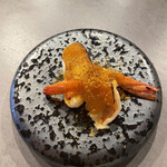 journey - ボタンエビとからすみ