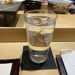 鮨 青海 - 富乃宝山（芋）炭酸割り