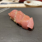 鮨 青海 - 本まぐろ大トロ