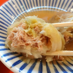 味安 - ふんわりお肉、和風です