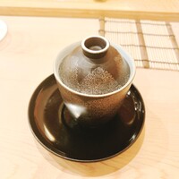 鮨 しゅん輔 阿佐ヶ谷 - 茶碗蒸し、白子すりながし