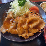 味処いしづか - 料理写真:生姜焼き定食