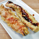 手打ちうどん ぶれーど・う - チクカツ＆ナスベー