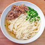 手打ちうどん ぶれーど・う - 肉うどん中盛