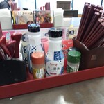 なか卯 - 料理写真:卓上の調味料(2023.1.7)