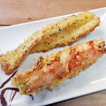 手打ちうどん ぶれーど・う - チクカツ＆ナスベー