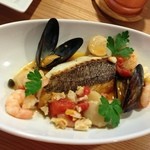 カフェ チルコリーノ - 真鯛とツブ貝のスープ