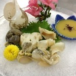 海鮮料理 美加茂 - 白バイ貝の酢の物
