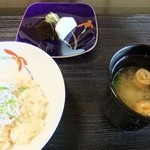 日本料理 鎌倉山倶楽部 - しょうがごはんとみそ汁