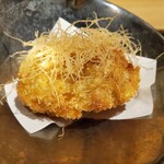 酒菜　ちゃぶ有 - 蓮根クリームコロッケ