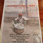 Saturday Murghi Feever - メニュー表紙だよ