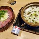 酒菜　ちゃぶ有 - ブリしゃぶ四人前