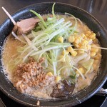 Tsubame Sanjou Chuukasoba Oninibo - 牡蠣味噌ラーメン 1100円