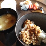 KAGARIBI - 焼き魚・明太子・シラスおろし納豆ご飯