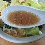 横浜らーめん 武蔵家 - この日のスープはキレキレでした