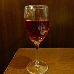 ポプーレ - 飲み放題　マルキ(白ワインとフランボアーズリキュール）)