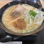 越後川口SA上り線フードコート - かぐら南蛮味噌ラーメン950円