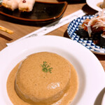 焼き鳥とワイン 3B - 大根おでん　(ポルチーニソース)