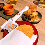 焼き鳥とワイン 3B - 揚げないコロッケ