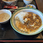 あじへい - 麻婆飯  （食べかけですみません^^;）