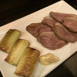 そばびより 朱月庵 - かも焼き