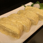 そばびより 朱月庵 - 厚焼き玉子