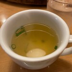 南海飯店 - 焼き飯のスープ