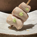 炭焼 おかげさん - 丹波黒鶏サビ焼き