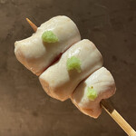 炭焼 おかげさん - 丹波黒鶏サビ焼き