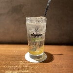 炭焼 おかげさん - 柚子茶サワー