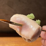 炭焼 おかげさん - 丹波黒鶏サビ焼き