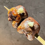 炭焼 おかげさん - 伊勢赤鶏ハツ