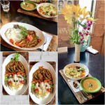 スプーンソング - 【2022年11月19日(土)】私はクラシックベジカレー、娘はチキンマラバール(カレー)とプラオのセット