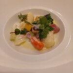 レストラン・モリエール - 15種類の野菜とニョッキ