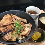 奈良ブランドヤマトポーク専門店 豚々 - 豚ロース丼（並）