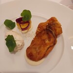 レストラン・モリエール - かきのフリッター　カレー風味