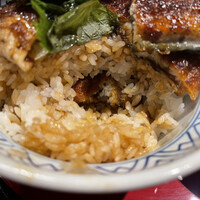 炭焼 うな富士 有楽町店 - うな丼はご飯の中に鰻が入ってる