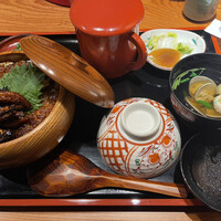 炭焼 うな富士 有楽町店 - 肝入り上ひつまぶし