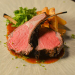 オーストラリア産骨付き仔羊のグリル