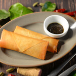 Fried truffle spring rolls