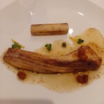 レストラン・モリエール - かすべのバターソテー　長いも添え