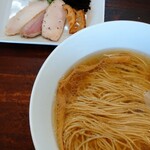 麺や まえ田 - 秘密の中華そば斬(塩) 1,250円