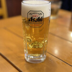 Chuugoku Ramen Youshuu Shounin - 生ビール3杯飲んじゃいましたー（≧∇≦）