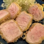 とんかつ けい太 - 全部で6切れあります！！