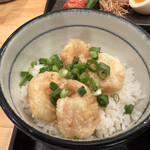 麺家 幸先坂 - 小海老天丼