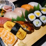 Sushi Tempura Gosakutei - 令和5年1月 ランチタイム
                        寿司定食 980円
