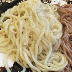 飯田商店 - 昆布つゆを、かけてたっぷり混ぜました