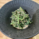 居酒屋 まちのや - 春菊胡麻和え