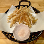 居酒屋 まちのや - 白エビ天ぷら