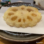 Tempura Hirai - 蓮根